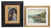 (2) ITALIAN SCHOOL SIGNED OIL