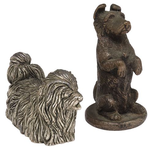 (2) ITALIAN SILVER-TONE &AMP;