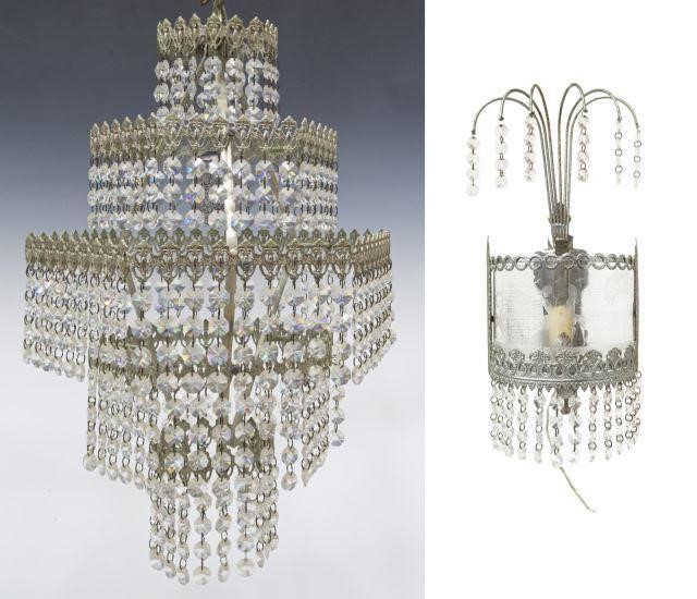 (2) ITALIAN SILVER-TONE METAL
