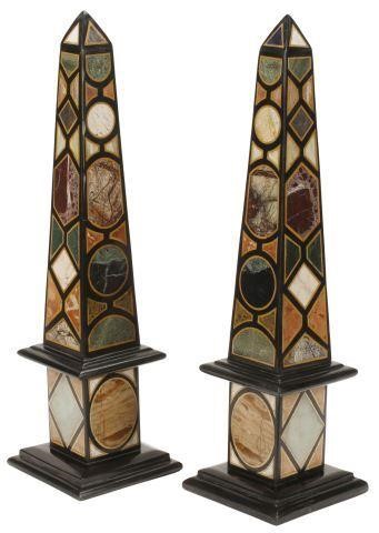 (2) ITALIAN SPECIMEN MARBLE