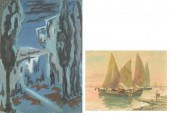 2 ITALIAN THEMED LANDSCAPE PAI