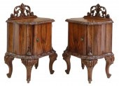 (2) ITALIAN VENETIAN BURLWOOD