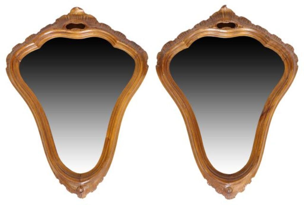 (2) ITALIAN VENETIAN CARVED