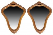 (2) ITALIAN VENETIAN CARVED WA