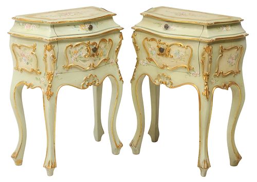 (2) ITALIAN VENETIAN LOUIS XV STYLE
