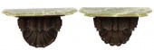 (2) ITALIAN VENETIAN ONYX-TOP