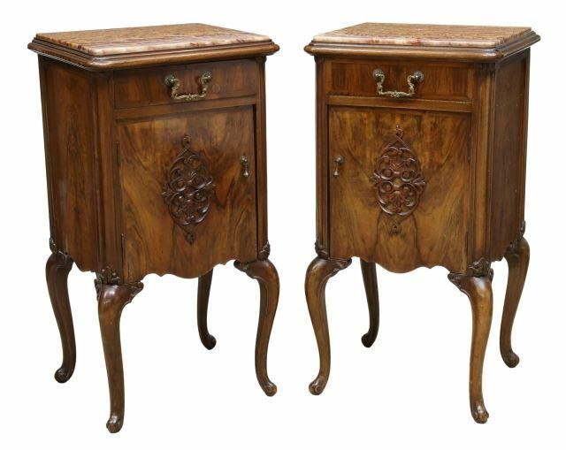 (2) ITALIAN VENETIAN ONYX-TOP