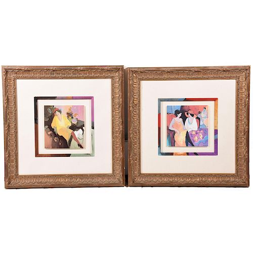 2 ITZCHAK TARKAY PRINTS,