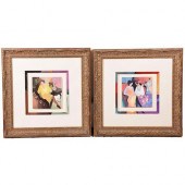 2 ITZCHAK TARKAY PRINTS, CONTE