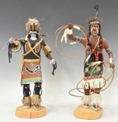 (2) J. BEGAY KACHINA DOLLS SNA