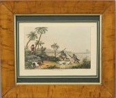 2 J. CLARK AQUATINTSTwo 19th C