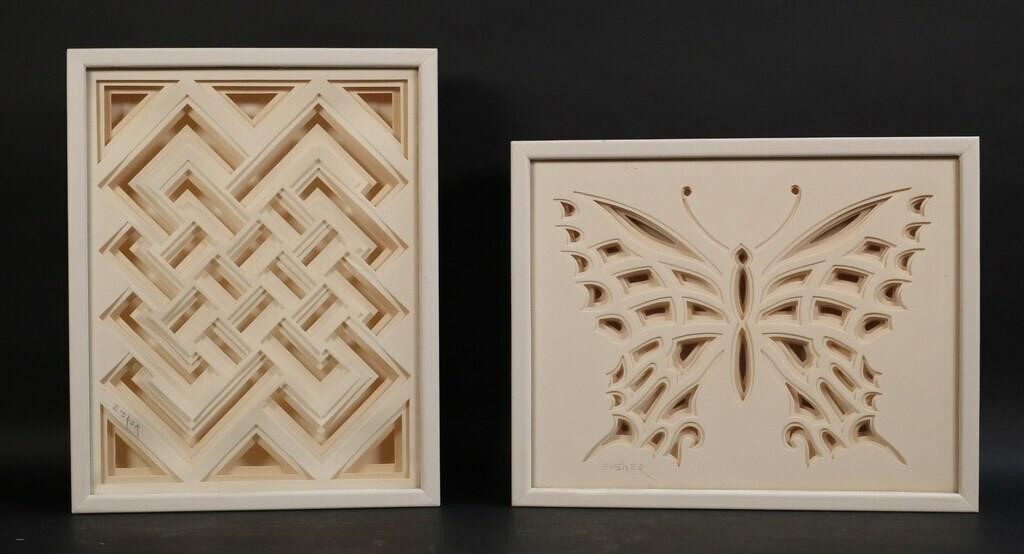 2 JACK EISNER CUT PAPER WORKSJack