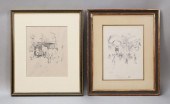 2 JAMES MCNEILL WHISTLER LITHO