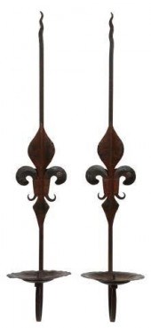 2) JAN BARBOGLIO WROUGHT IRON