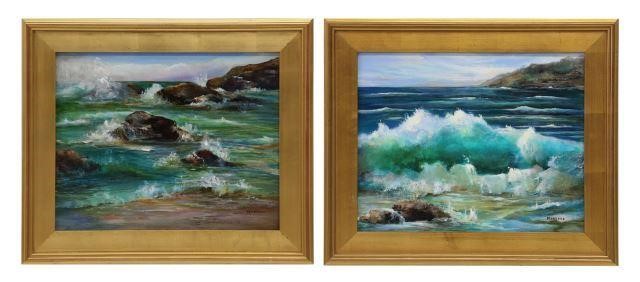 (2) JANINE MARTENS BEACH CRASHING