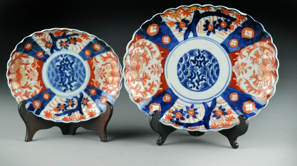 (2) Japanese Imari PlatesTwo