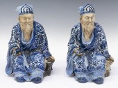 (2) JAPANESE KUTANI PORCELAIN