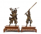 (2) JAPANESE MEIJI PARCEL GILT
