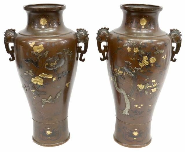 (2) JAPANESE MEIJI PERIOD INLAID