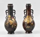 2 JAPANESE MIX METAL BRONZE VA