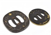 2 JAPANESE TSUBA, 19TH C. Japa