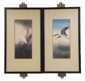 (2) JAPANESE WOODBLOCK PRINTS