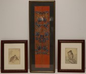 (2) JAPANESE WOODBLOCKS AND AN