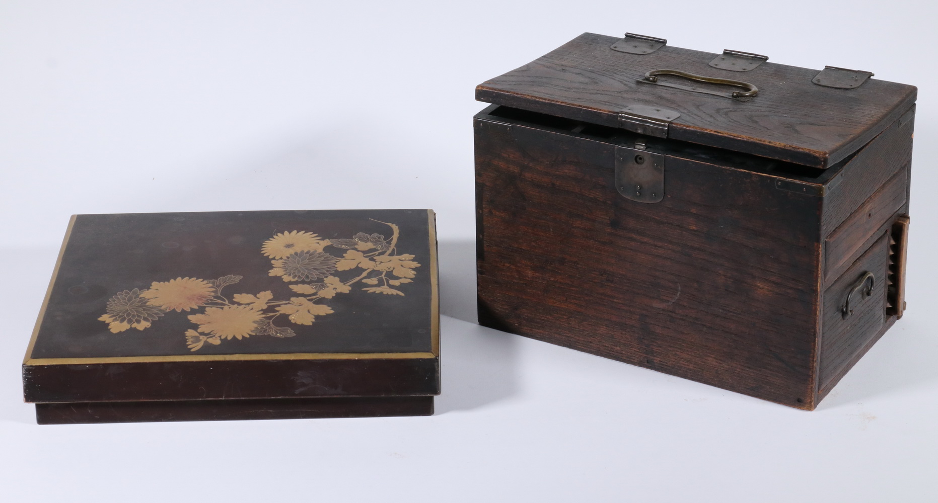 (2) JAPANESE WRITING BOXES Lot of