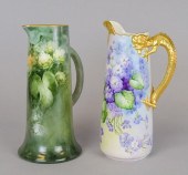 2 JEAN POUYAT LIMOGES TANKARDS