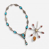 2 JEWELRY ITEMS: CHRYSOBERYL P