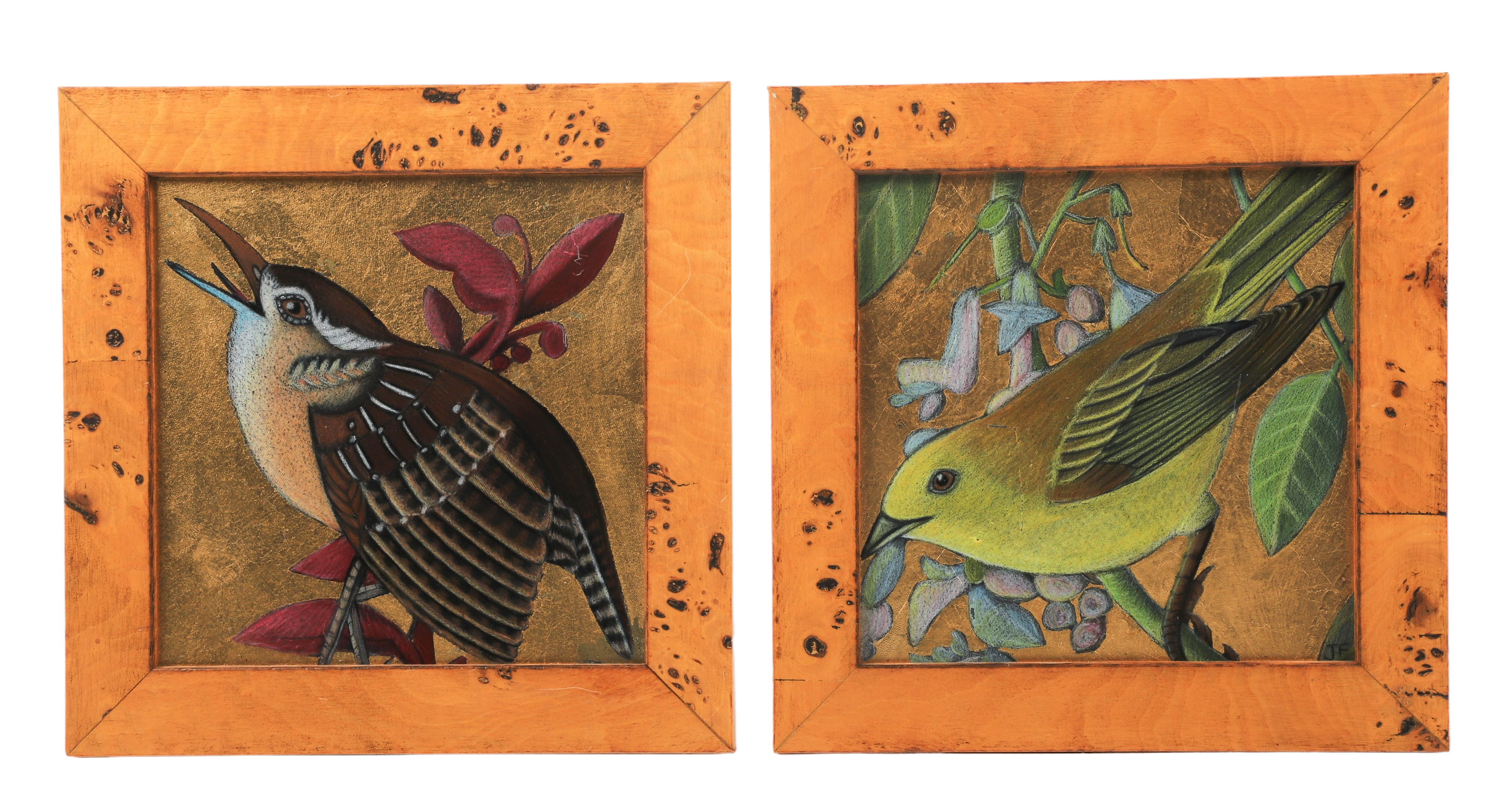 (2) Jill Fetterman Pottery