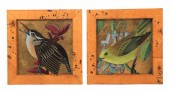 (2) Jill Fetterman Pottery Pai