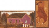2 J.L. SUDDUTH OUTSIDER PAINTI