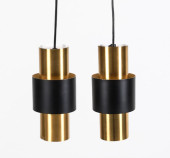 (2) JO HAMMERBORG METAL PENDAN