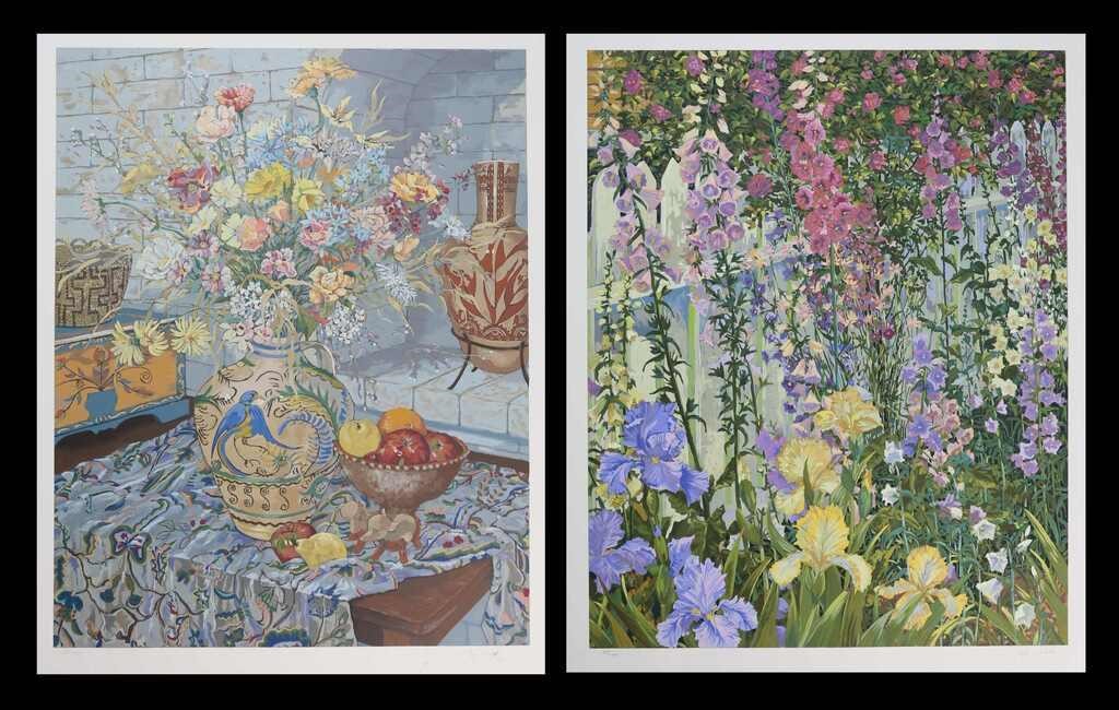 2 JOHN POWELL SERIGRAPHS