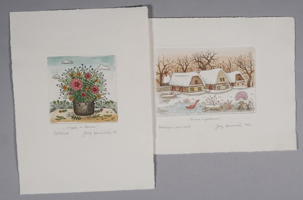 (2) JOSIP GENERALIC, COLORED