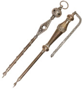 (2) JUDAICA STERLING SILVER TO
