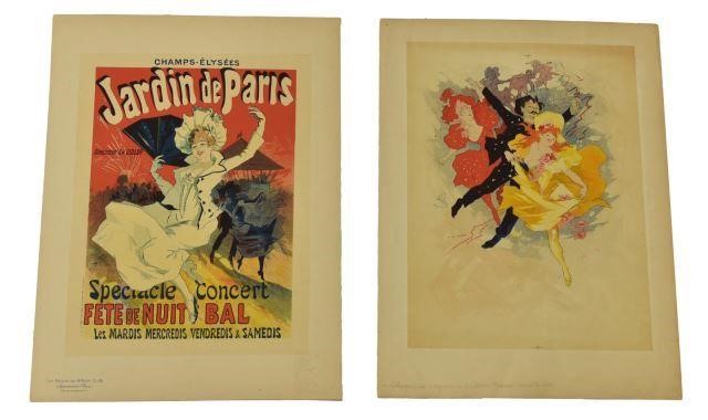 (2) JULES CHERET (D.1932) COLOR