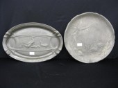 2 Kayserzinn Victorian Pewter