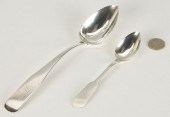 2 KENTUCKY COIN SILVER SPOONS,