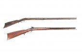 2 KENTUCKY STYLE LONG RIFLES,