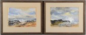 2 KERMIT EWING WATERCOLORSChar