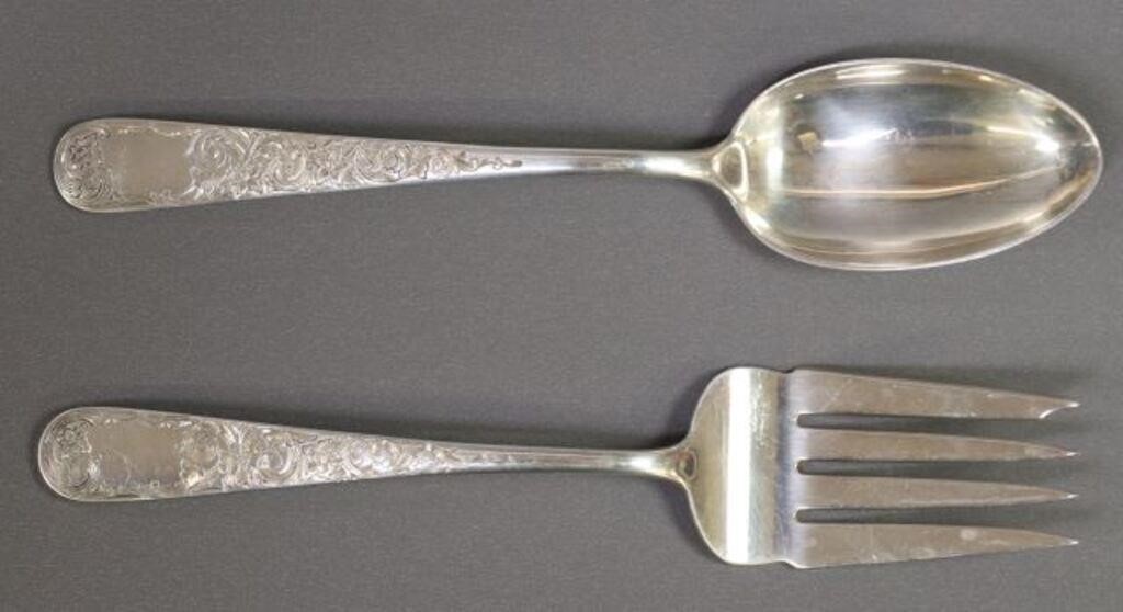 (2) KIRK 'OLD MARYLAND ENGRAVED'