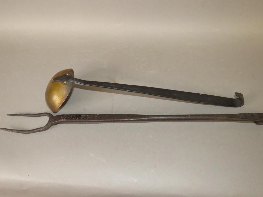 2 KITCHEN UTENSILSca. 19th century;