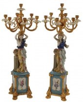 (2) KLEMM DRESDEN PORCELAIN FI