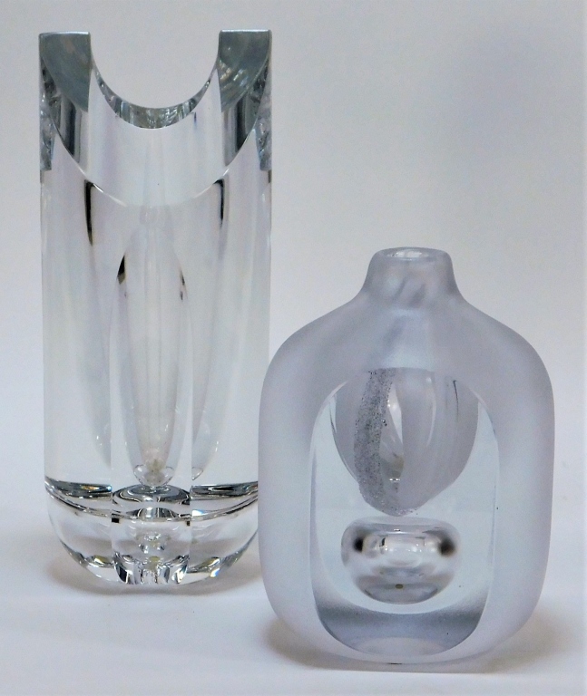 2 KOSTA BODA SWEDISH MODERN ART