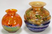 2 KRALIK IRIDIZED BOHEMIAN CZE