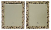 (2) L&#039;OBJET GOLD-PLATED &