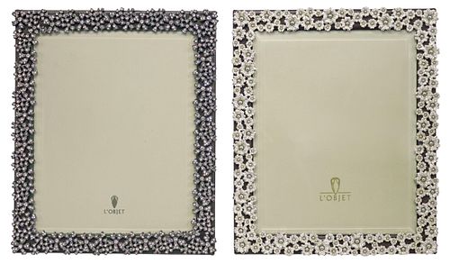 (2) L&#039;OBJET PLATINUM-PLATED