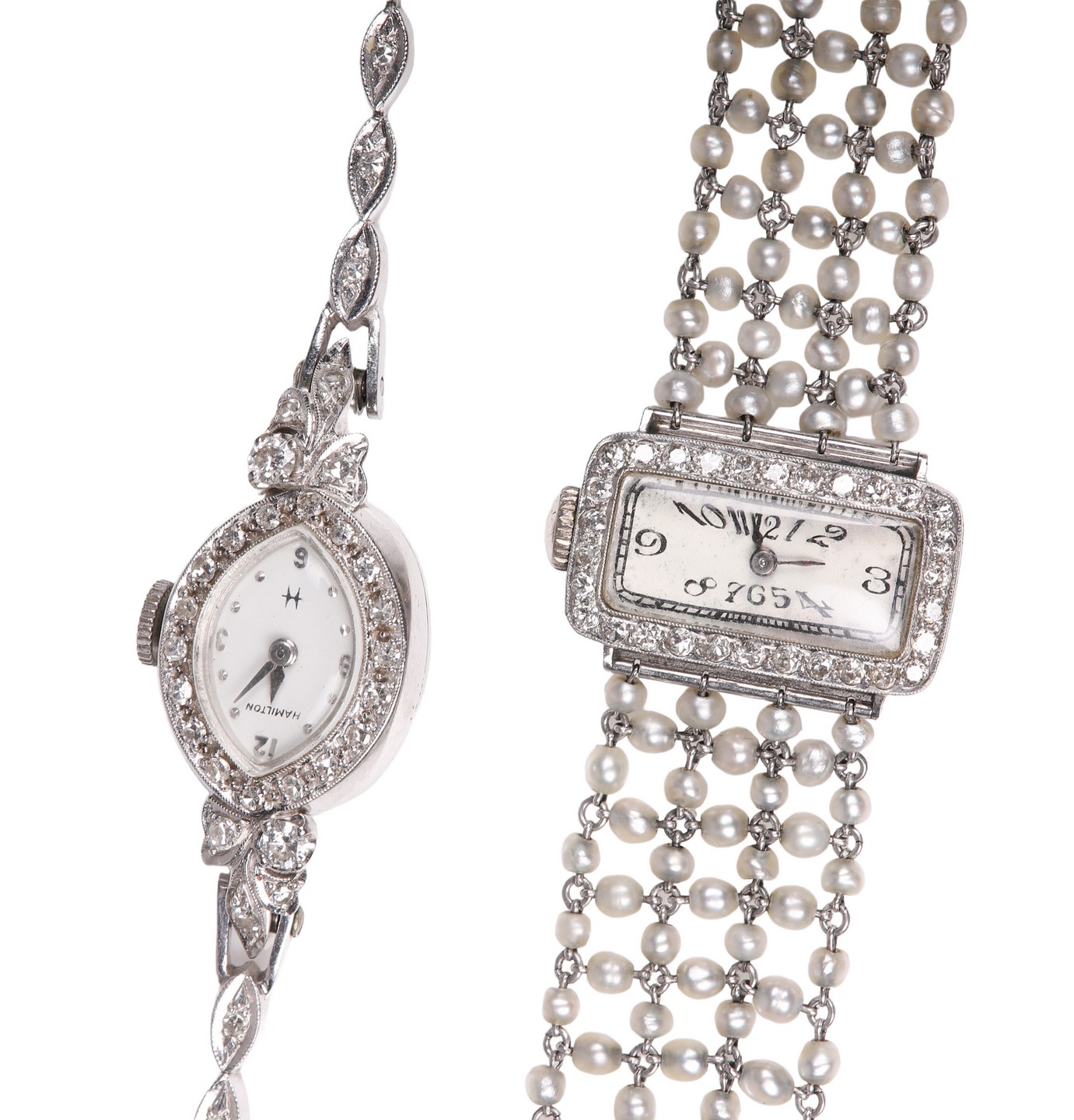(2) Ladies bracelet watches to